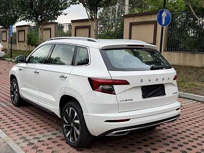 Skoda Karoq 1.4 л 2023 г. Белый, пробег 42000 км
