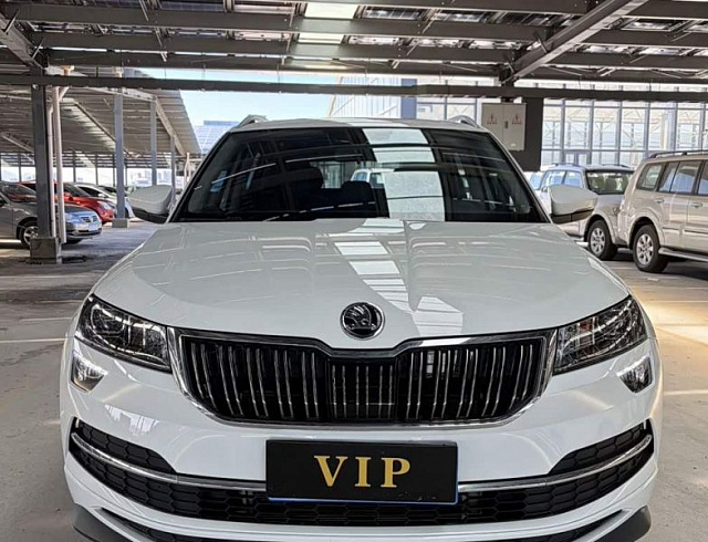 Skoda Karoq 1.4 л 2024 г. Белый, пробег 31000 км