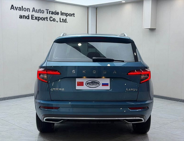 Skoda Karoq 1.4 л 2023 г. Голубой, пробег 34100 км