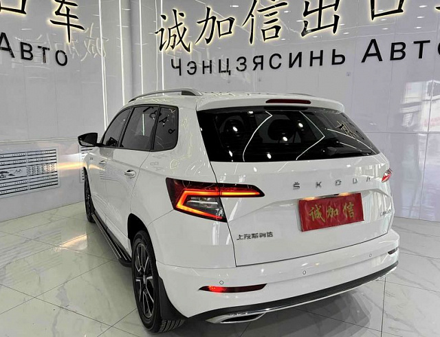 Skoda Karoq 1.4 л 2022 г. Белый, пробег 24800 км