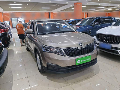 Skoda Kamiq 1.5 л 2021 г. шампань/коричневый, пробег 32400 км