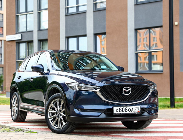 Mazda CX-5 синий 2021