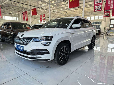 Skoda Karoq 1.4 л 2022 г. Белый, пробег 43000 км