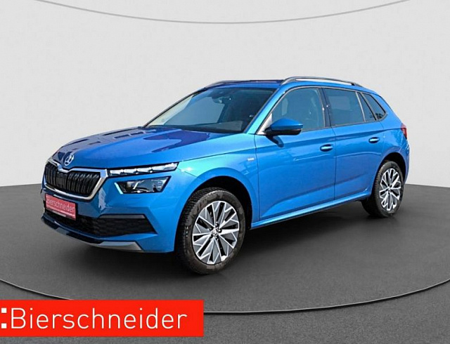 Skoda Kamiq 2023 г. Синий, пробег 45500 км