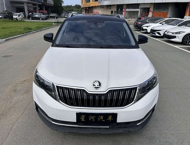 Skoda Kamiq 1.5 л 2022 г. Белый, пробег 30500 км