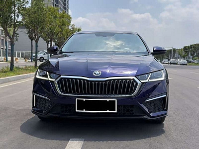 Skoda Octavia 1.4 л 2022 г. Голубой, пробег 19000 км