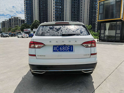 Skoda Kamiq 1.5 л 2024 г. Белый, пробег 17000 км
