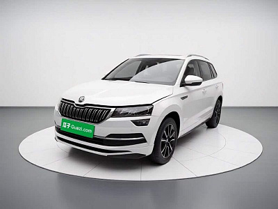 Skoda Karoq 1.4 л 2022 г. Белый, пробег 28200 км
