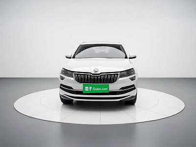 Skoda Karoq 1.4 л 2022 г. Белый, пробег 28200 км