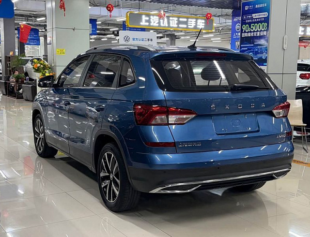 Skoda Kamiq 1.5 л 2022 г. Голубой, пробег 26000 км