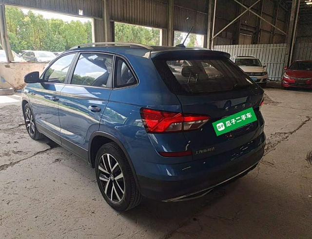 Skoda Kamiq 1.5 л 2021 г. Голубой, пробег 32200 км