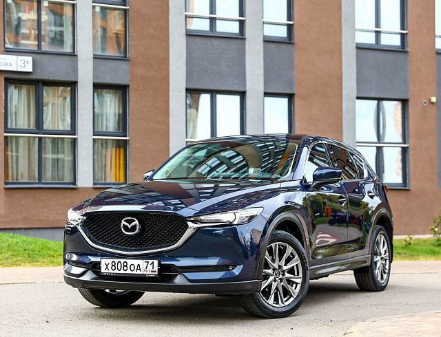 Mazda CX-5 синий 2021