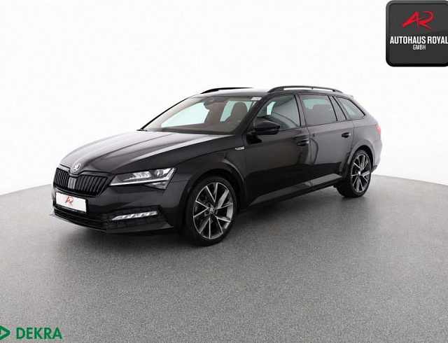 Skoda Superb 2023 г. Чёрный, пробег 58744 км