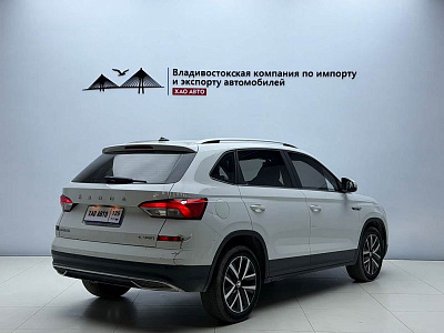 Skoda Kamiq 1.5 л 2023 г. Белый, пробег 26800 км