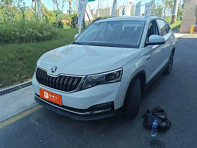 Skoda Kamiq 1.5 л 2022 г. Белый, пробег 10300 км