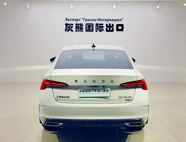 Skoda Octavia 1.4 л 2022 г. Белый, пробег 19000 км