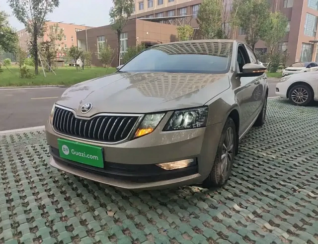 Skoda Octavia 1.5 л 2022 г. шампань/коричневый, пробег 32800 км