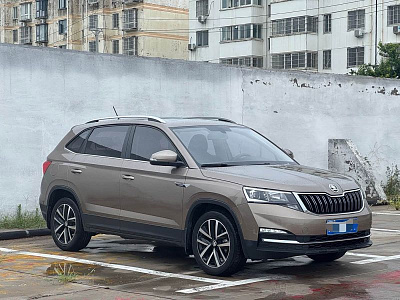 Skoda Kamiq 1.5 л 2022 г. шампань/коричневый, пробег 39000 км