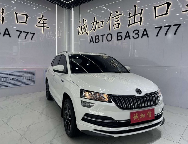 Skoda Karoq 1.4 л 2022 г. Белый, пробег 21000 км