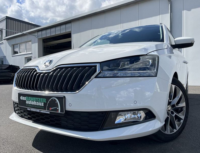 Skoda Fabia 2022 г. Белый, пробег 39417 км