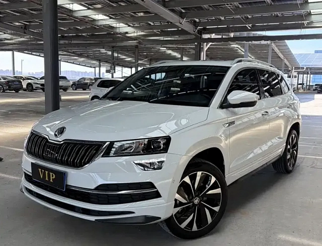 Skoda Karoq 1.4 л 2024 г. Белый, пробег 31000 км