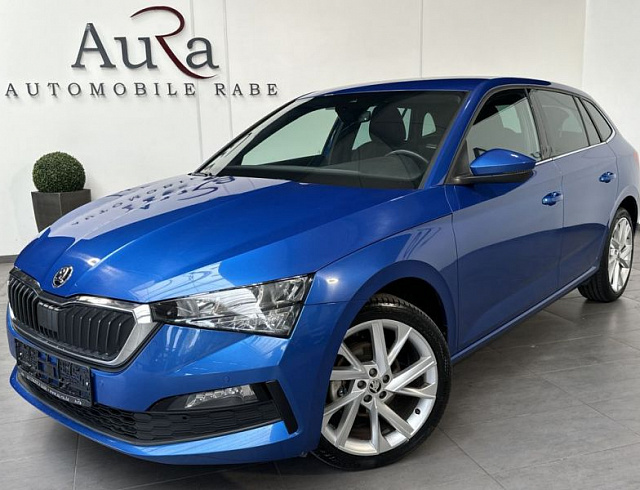 Skoda Scala 2023 г. Синий, пробег 46750 км