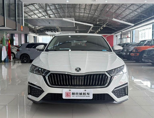Skoda Octavia 1.4 л 2023 г. Белый, пробег 19000 км
