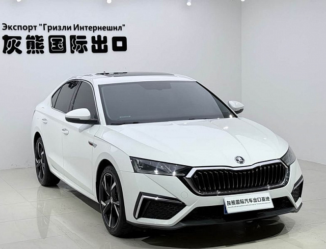Skoda Octavia 1.4 л 2023 г. Белый, пробег 22000 км