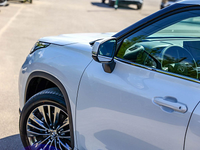Toyota Highlander белый 2026