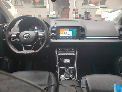 Skoda Karoq 1.4 л 2022 г. Белый, пробег 28200 км