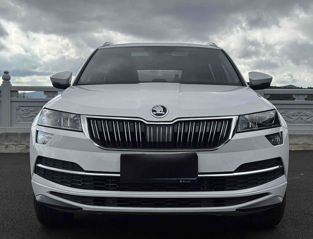 Skoda Karoq 1.4 л 2023 г. Белый, пробег 19000 км