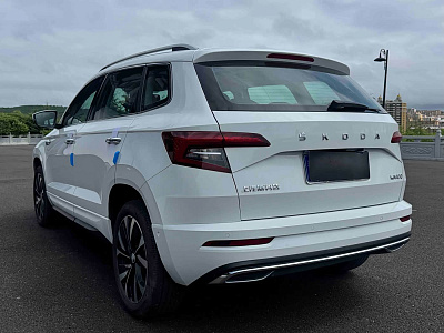 Skoda Karoq 1.4 л 2023 г. Белый, пробег 10000 км