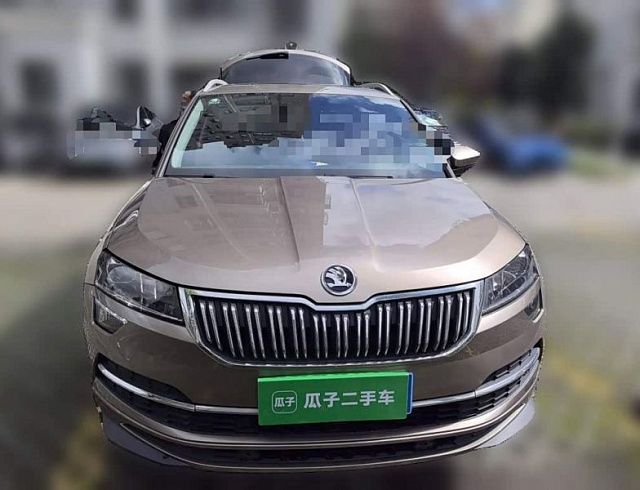 Skoda Karoq 1.4 л 2022 г. шампань/коричневый, пробег 14800 км