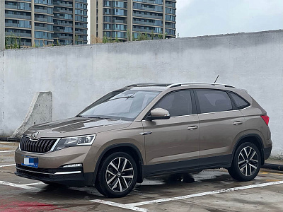 Skoda Kamiq 1.5 л 2022 г. шампань/коричневый, пробег 39000 км