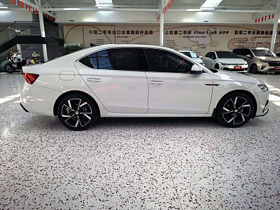 Skoda Octavia 1.4 л 2022 г. Белый, пробег 41000 км