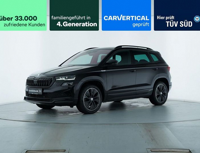 Skoda Karoq 2022 г. Чёрный, пробег 59999 км