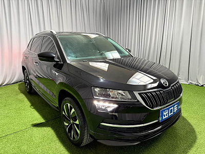 Skoda Karoq 1.4 л 2023 г. Чёрный, пробег 35000 км