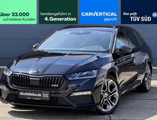 Skoda Octavia 2022 г. Чёрный, пробег 40134 км