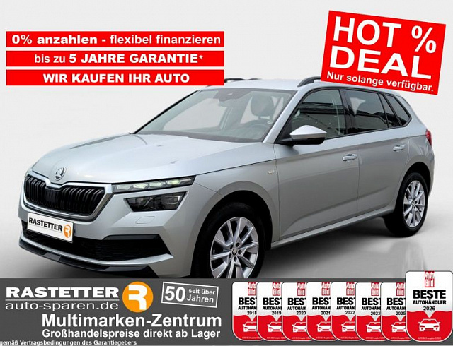 Skoda Kamiq 2022 г. Серебристый, пробег 55716 км