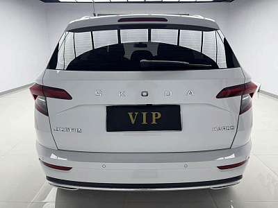 Skoda Karoq 1.4 л 2023 г. Белый, пробег 12000 км