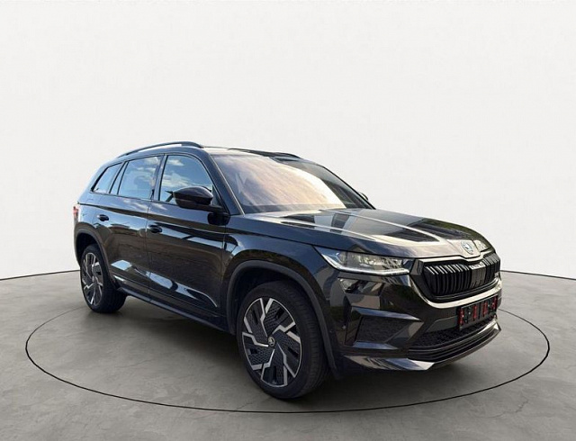 Skoda Kodiaq 2024 г. Чёрный, пробег 49410 км