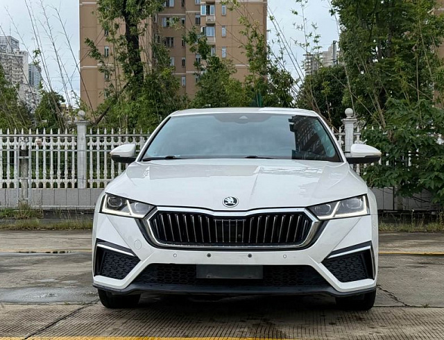 Skoda Octavia 1.4 л 2023 г. Белый, пробег 17900 км