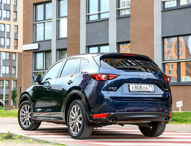 Mazda CX-5 синий 2021