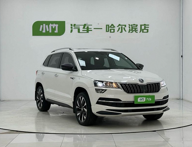 Skoda Karoq 1.4 л 2022 г. Белый, пробег 34600 км