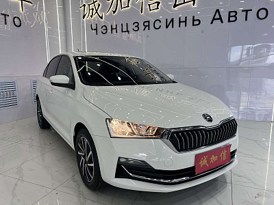 Skoda Rapid 1.5 л 2022 г. Чёрный, пробег 34000 км