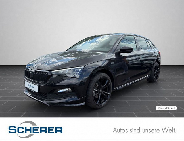 Skoda Scala 2022 г. Чёрный, пробег 38700 км
