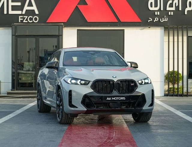 BMW X6 M 4.0 л 2026 г. Серый
