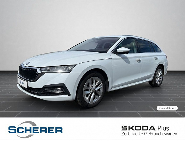 Skoda Octavia 2021 г. Белый, пробег 52874 км