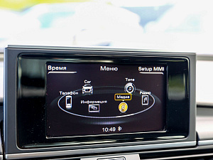 Audi A6 черный 2015
