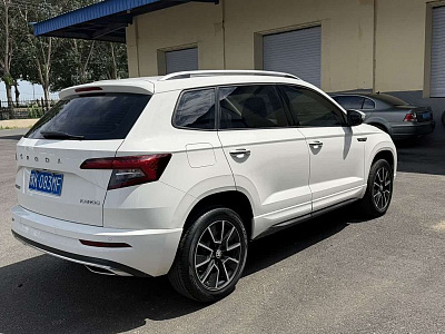 Skoda Karoq 1.4 л 2022 г. Белый, пробег 42000 км
